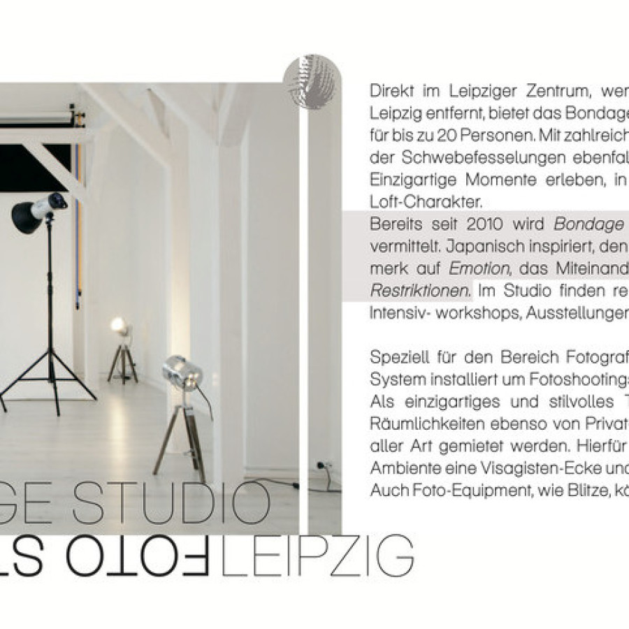 Bondage Studio Leipzig by Ater Crudus Fesseln Workshop Lernen Leipzig
