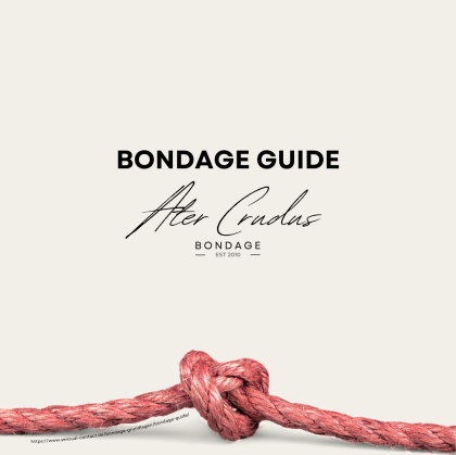 Bondage Guide Tutorial Seile Fesseln Ater Crudus